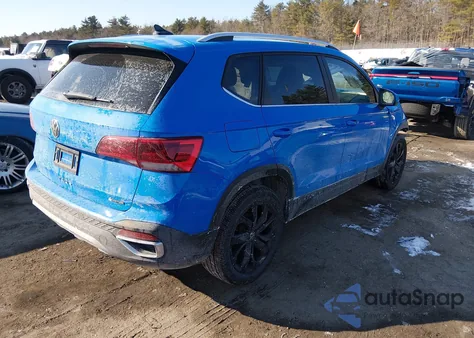 2023 Volkswagen Taos 1.5T Se из США, поврежденный, VIN 3VVNX7B29PM334769